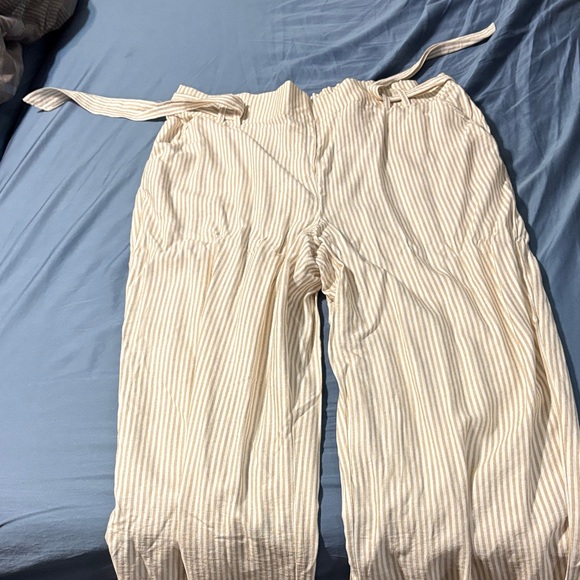 Maurices Pants - Striped Cream Pants by Maurice’s XL rayon/spandex nice pants good condition
